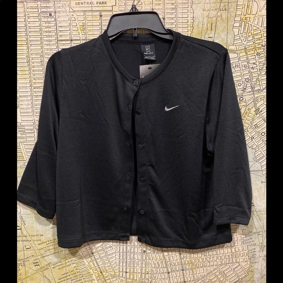 nike tennis cardigan